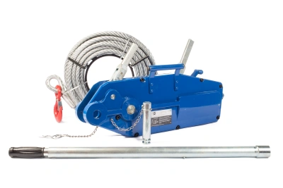 Лебедка рычажная тросовая TOR МТМ 1600 1,6 т L=20м (стальной корпус) по ценам производителя в Санкт-Петербурге с доставкой по всей России