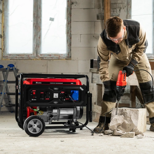 Генератор бензиновый RS-9000, 7 кВт, 230В, ручной стартер MTX по ценам производителя в Санкт-Петербурге с доставкой по всей России