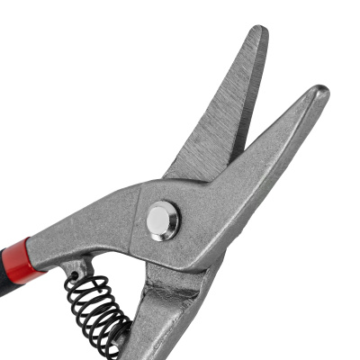 Ножницы по металлу, 250 мм, для фигурного реза, обливные рукоятки Matrix купить в Москве с доставкой по всей России | ProtosMarket.ru