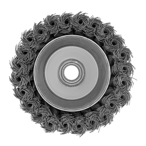 Щетка для УШМ, 100 мм, М14, "чашка", крученая металлическая проволока Сибртех по ценам производителя в Санкт-Петербурге с доставкой по всей России