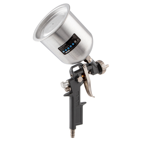 Краскораспылитель пневматический с верхним бачком V 1, 0 л, сопло D 1.2, 1.5 и 1.8 мм Matrix купить в Москве с доставкой по всей России | ProtosMarket.ru