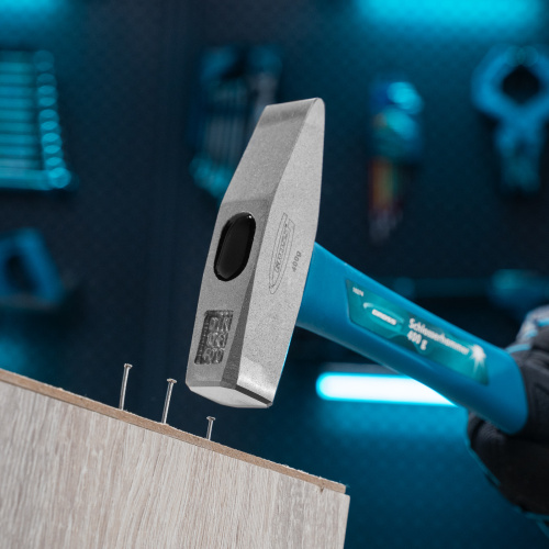 Молоток слесарный, 400 г, квадратный боек, фибергласовая обрезиненная рукоятка Gross купить в Москве с доставкой по всей России | ProtosMarket.ru