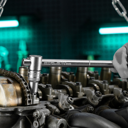 Набор торцевых головок с трещоткой 1/2", 24 предмета Stels купить в Москве с доставкой по всей России | ProtosMarket.ru