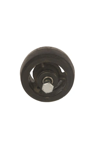 Колесо большегрузное D 46 100 мм резина на ось (F) по ценам производителя в Санкт-Петербурге с доставкой по всей России