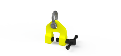 Захват струбцинный вертикальный ZSV (г/п 1,5 т, лист 0-35мм) купить в Москве с доставкой по всей России | ProtosMarket.ru