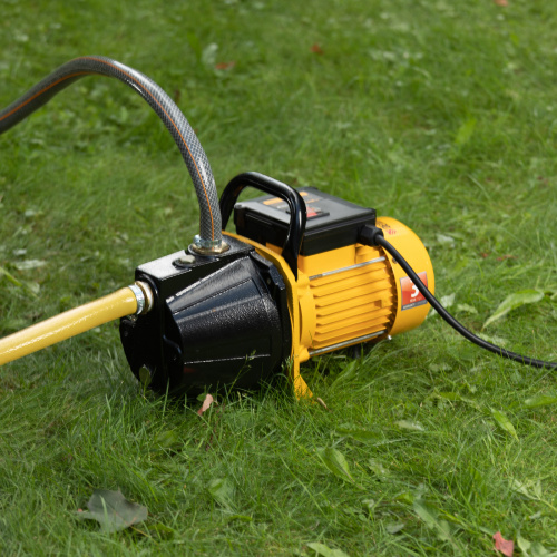 Садовый поверхностный насос GP1100C, 1100 Вт, 4500 л/ч, подъем 46 м, чугун Denzel по ценам производителя в Санкт-Петербурге с доставкой по всей России