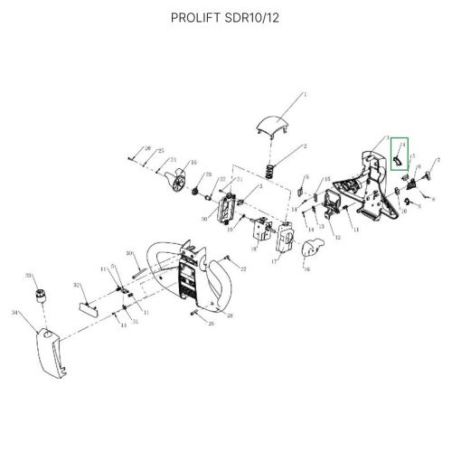 Индикатор зарядки для штабелеров SDR 1-1,2 т, SDR1635, SD15, SD15L, SK15 по ценам производителя в Санкт-Петербурге с доставкой по всей России