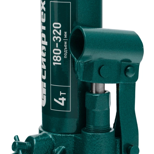 Домкрат гидравлический бутылочный, 4 т, 180-320 мм Сибртех по ценам производителя в Санкт-Петербурге с доставкой по всей России