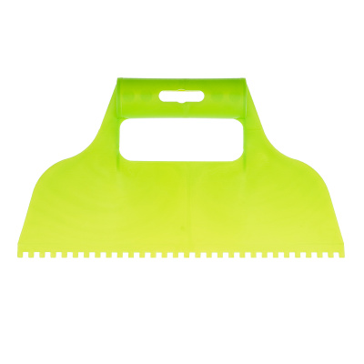 Шпатель для клея, пластмассовый, зубчатый 4 х 4 мм Сибртех купить в Москве с доставкой по всей России | ProtosMarket.ru