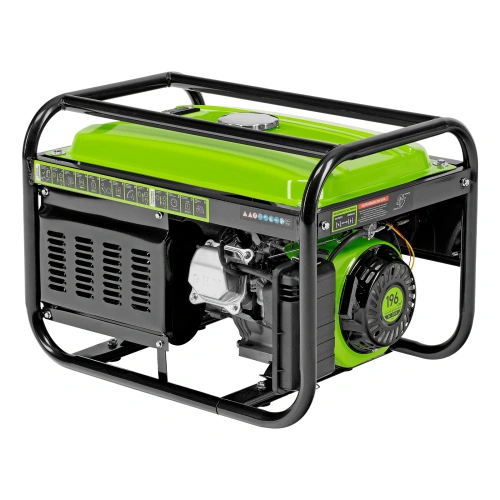 Генератор бензиновый БС-2500, 2.2 кВт, 230В, четырехтактный, 15 л, ручной стартер Сибртех по ценам производителя в Санкт-Петербурге с доставкой по всей России