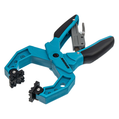 Струбцина клещеобразная 2-1/4, пластиковый корпус, храповой механизм жесткой фиксации, 58 мм Gross купить в Москве с доставкой по всей России | ProtosMarket.ru