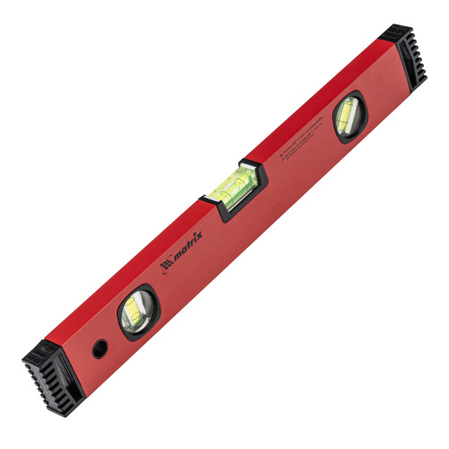 Уровень алюминиевый, 400 мм, фрезерованный, 3 глазка Matrix по ценам производителя в Санкт-Петербурге с доставкой по всей России