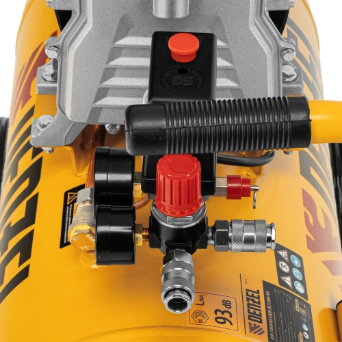 Компрессор воздушный, прямой привод DC1500/50, 1.5 кВт, 50 литров, 220 л/мин Denzel по ценам производителя в Санкт-Петербурге с доставкой по всей России