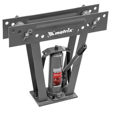 Трубогиб гидравлический, 1/2-2", 12 т, в комплекте с башмаками Matrix по ценам производителя в Санкт-Петербурге с доставкой по всей России