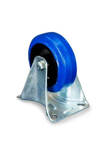 Колесо неповоротное из эластичной резины MW70 100 мм по ценам производителя в Санкт-Петербурге с доставкой по всей России