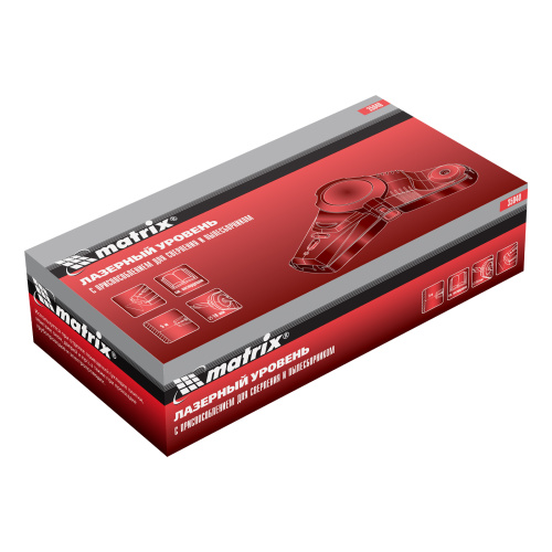 Лазерный уровень с приспособлением для сверления и пылесборником Matrix по ценам производителя в Санкт-Петербурге с доставкой по всей России