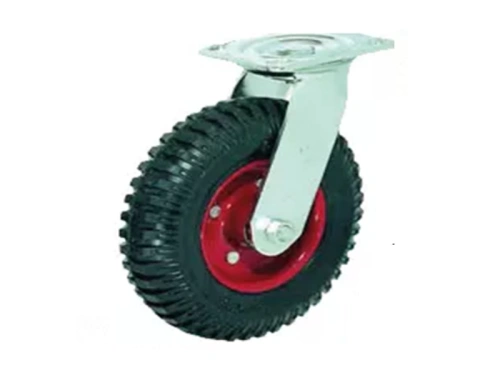 Колесо литое резиновое 200 мм PP200 с протектором, без кронштейна по ценам производителя в Санкт-Петербурге с доставкой по всей России