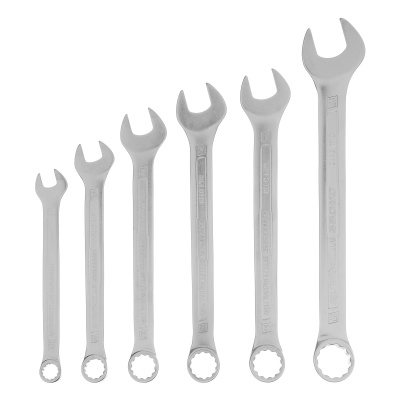 Набор ключей комбинированных 8-17 мм, 6 шт, CrV, холодный штамп Gross купить в Москве с доставкой по всей России | ProtosMarket.ru