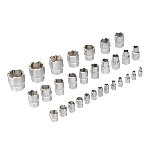 Набор инструментов, 1/2", 1/4", CrV, S2, пластиковый кейс, 109 предметов Denzel купить в Москве с доставкой по всей России | ProtosMarket.ru