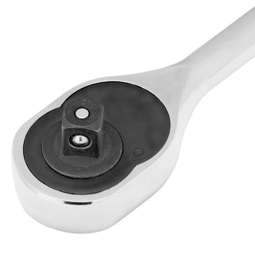 Ключ-трещотка 1/2", 45 зубьев, цельнометаллический, с быстрым сбросом, CrV, хром Сибртех по ценам производителя в Санкт-Петербурге с доставкой по всей России