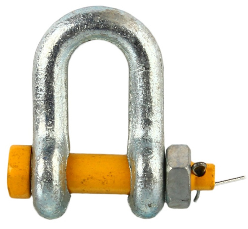 Скоба прямая  8,5 т, G2150, с гайкой и шплинтом размер 1 купить в Москве с доставкой по всей России | ProtosMarket.ru