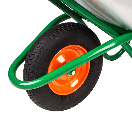 Тачка садово-строительная, усиленная, грузоподъемность 200 кг, объем 90 л Palisad купить в Москве с доставкой по всей России | ProtosMarket.ru