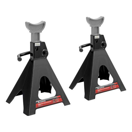 Подставки под машину регулируемые, 6 т, H подъема 400-605 мм, 2 шт Matrix купить в Москве с доставкой по всей России | ProtosMarket.ru