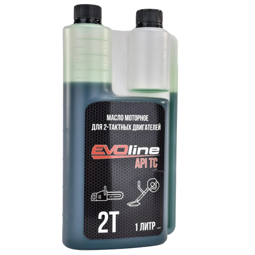 Масло моторное EVOline для 2-х тактных двигателей, полусинтетическое, API TC, 1 л по ценам производителя в Санкт-Петербурге с доставкой по всей России