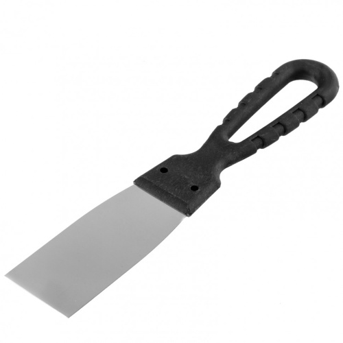 Шпательная лопатка из нержавеющей стали, 40 мм, пластмассовая ручка Sparta купить в Москве с доставкой по всей России | ProtosMarket.ru