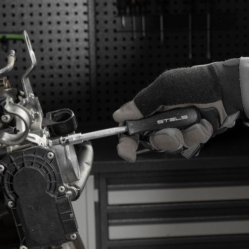 Набор инструментов, 1/2", 1/4", CrV, пластиковый кейс 69 предметов Stels купить в Москве с доставкой по всей России | ProtosMarket.ru