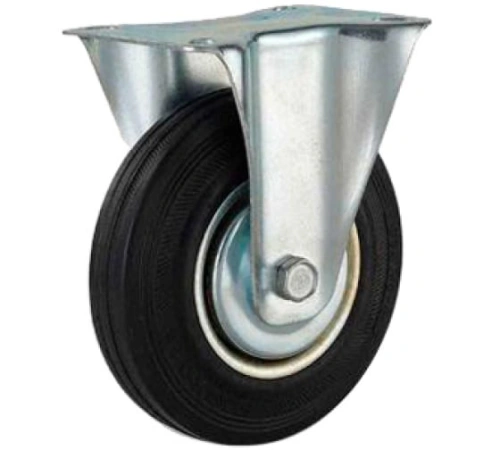 Колесо неповоротное резина FC 92 75 мм (N) по ценам производителя в Санкт-Петербурге с доставкой по всей России