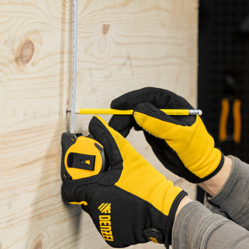 Рулетка 3м х 16мм, двухкомп. корпус, магнитный обрезиненный зацеп Denzel по ценам производителя в Санкт-Петербурге с доставкой по всей России