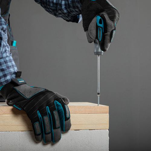 Отвертка SL4 x 100 мм, S2, трехкомпонентная рукоятка Gross по ценам производителя в Санкт-Петербурге с доставкой по всей России