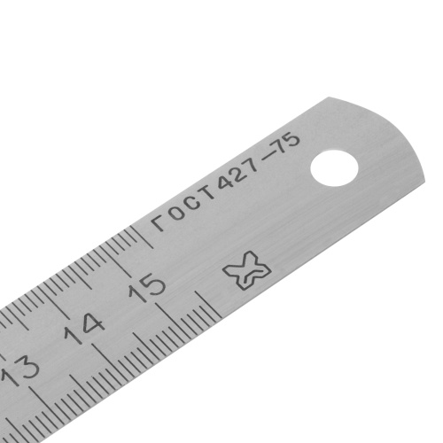 Линейка измерительная, 150 мм, металлическая по ценам производителя в Санкт-Петербурге с доставкой по всей России