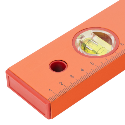 Уровень алюминиевый, 600 мм, 3 глазка, желтый, линейка Sparta по ценам производителя в Санкт-Петербурге с доставкой по всей России