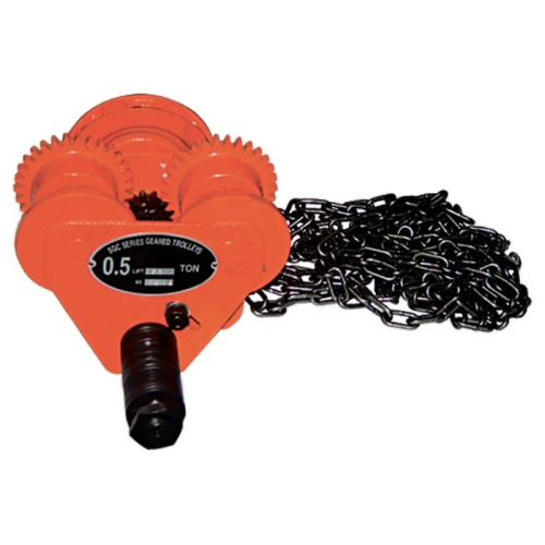 Каретка для тали, передвижная, грузоподъемность 1 т Matrix по ценам производителя в Санкт-Петербурге с доставкой по всей России