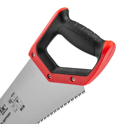 Ножовка по дереву, 450 мм, зуб 2D, каленый крупный зуб 5-6 TPI, двухкомпонентная рукоятка Matrix по ценам производителя в Санкт-Петербурге с доставкой по всей России