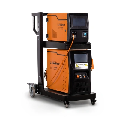 Аппарат для ручной лазерной сварки, резки и очистки FOXWELD LASER 1500-4-МТ AIR по ценам производителя в Санкт-Петербурге с доставкой по всей России