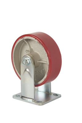 Колесо большегрузное неповоротное FCp 63 150 мм полиуретановое (F) купить в Москве с доставкой по всей России | ProtosMarket.ru