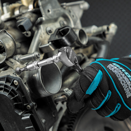 Ключ-трещотка 1/4", CrV, 120 зубьев, цельнометаллический, хром Gross по ценам производителя в Санкт-Петербурге с доставкой по всей России