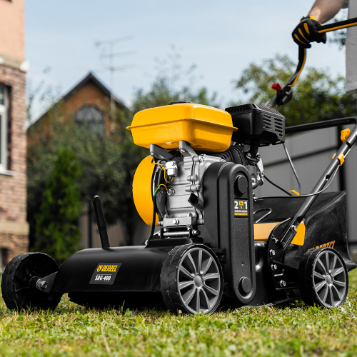 Скарификатор-аэратор бензиновый SAG-400, 212 см3, -15/+10 мм, 40 см Denzel по ценам производителя в Санкт-Петербурге с доставкой по всей России