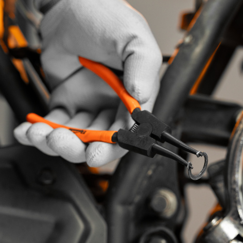 Съемник, 150 мм, для внешних стопорных колец, прямой (разжим) Sparta по ценам производителя в Санкт-Петербурге с доставкой по всей России