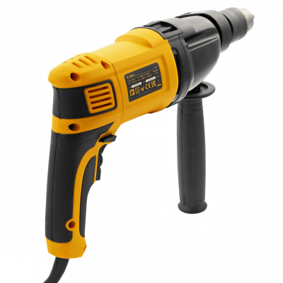 Дрель ударная ID-1050-2, 1050 Вт, 0-3000/0-1100 об/мин, 0-48000/0-17600 уд/мин, 2 скорости Denzel купить в Москве с доставкой по всей России | ProtosMarket.ru
