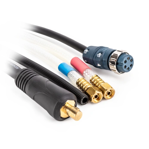 Комплект кабелей для INVERMIG 500E (для блока охлаждения, 15м, пр-во FoxWeld/КНР) по ценам производителя в Санкт-Петербурге с доставкой по всей России