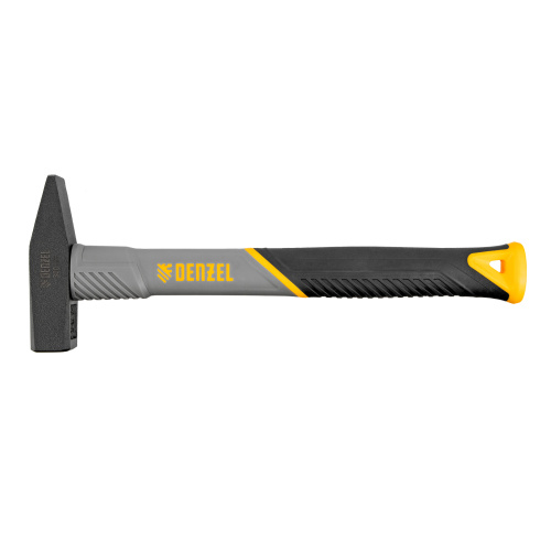 Молоток слесарный, 300 г, кованый, фибергласовая рукоятка c TPR покрытием Denzel купить в Москве с доставкой по всей России | ProtosMarket.ru
