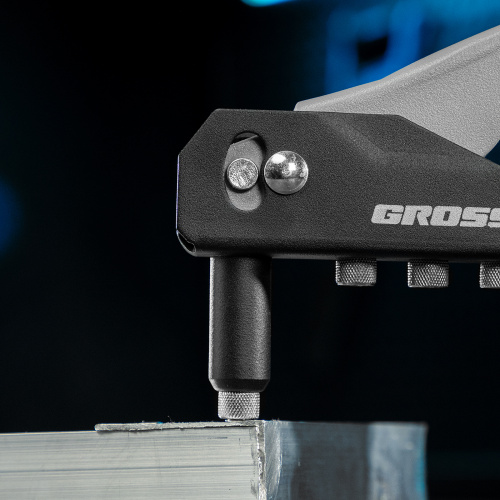 Заклепочник ручной, 260 мм, заклепки 2,4-3,2-4,0-4,8 мм Gross купить в Москве с доставкой по всей России | ProtosMarket.ru