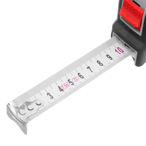 Рулетка Continuous fixation,7,5 м х 25 мм,двухкомпонентный корпус,плавная фиксация Matrix по ценам производителя в Санкт-Петербурге с доставкой по всей России