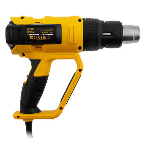 Фен технический HG-2000E, 2000 Вт, 2 режима, LCD дисплей Denzel купить в Москве с доставкой по всей России | ProtosMarket.ru