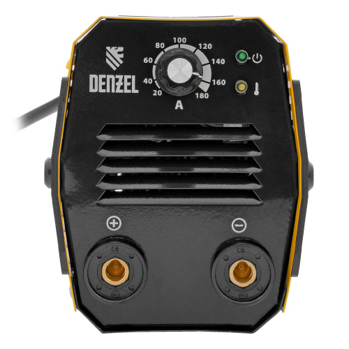 Аппарат инверторный дуговой сварки DS-180 Compact, 180 А, ПВ 70%, диаметр электрода 1.6-4 мм Denzel по ценам производителя в Санкт-Петербурге с доставкой по всей России