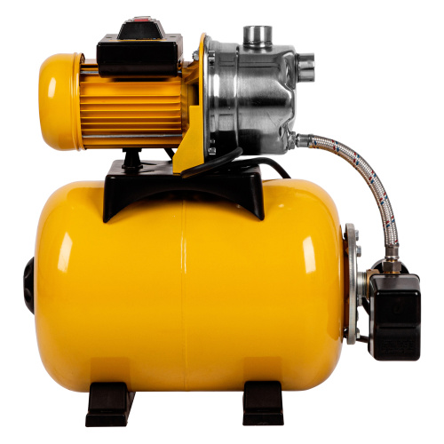 Насосная станция PS1000Х, 1000 Вт, 3500 л/ч, ресивер 24 л, подъем 44 м, нержавейка Denzel по ценам производителя в Санкт-Петербурге с доставкой по всей России